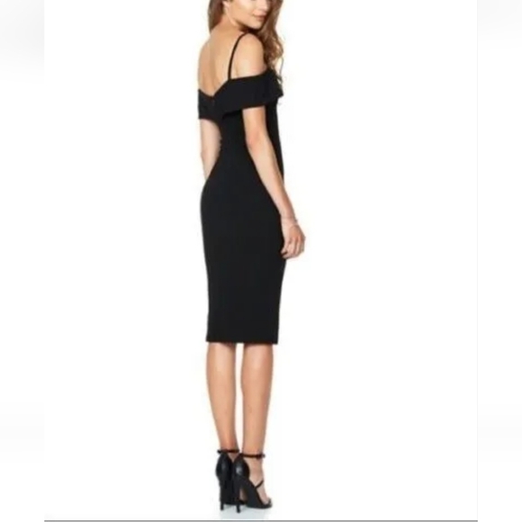 Nookie Pretty Woman Midi Dress Black Size XS - Picture 2 of 10